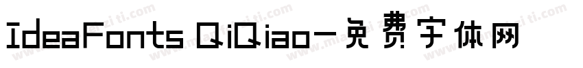 IdeaFonts QiQiao字体转换